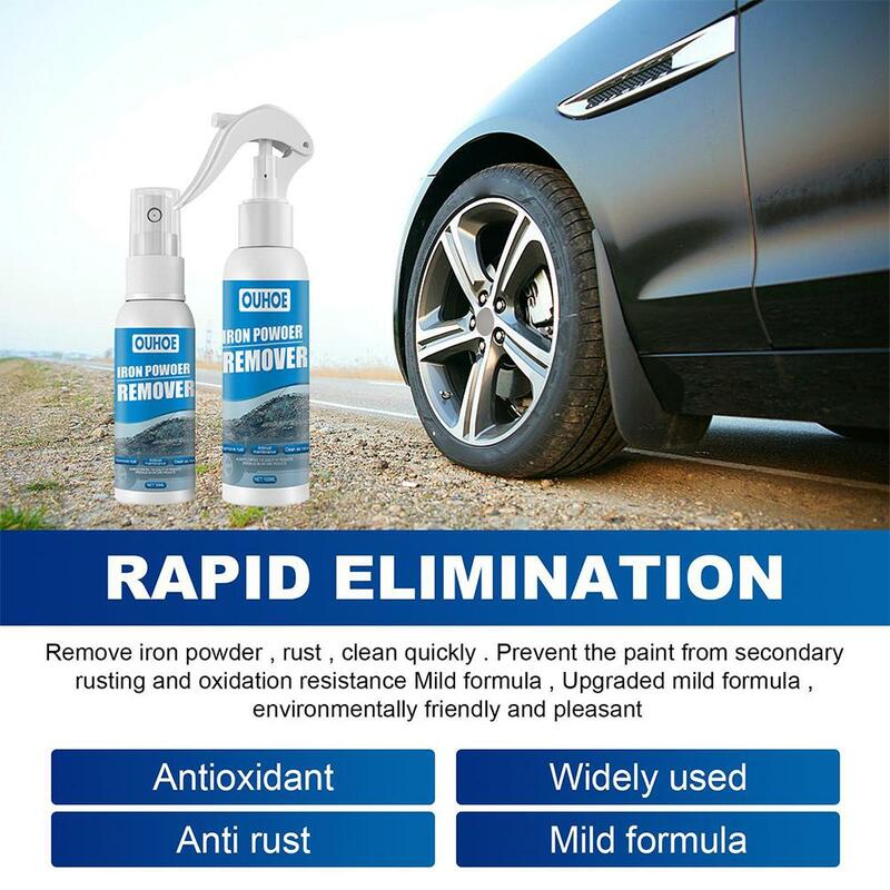 60-200ml OUHOE Multi-Purpose Rust Remover Spray Metal Surface Paint Car Maintenance Iron Powder Cleaning Super Rust Remov