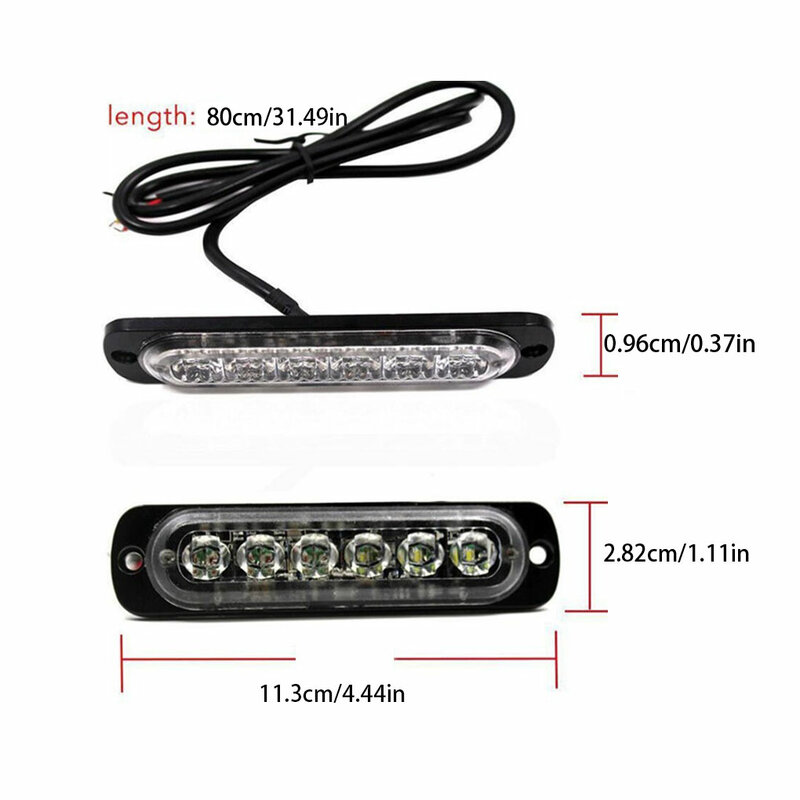 2/3 Improve Driving Safety With Easy-to-Install Car Light Easy To Install Truck Side Marker LED Lights