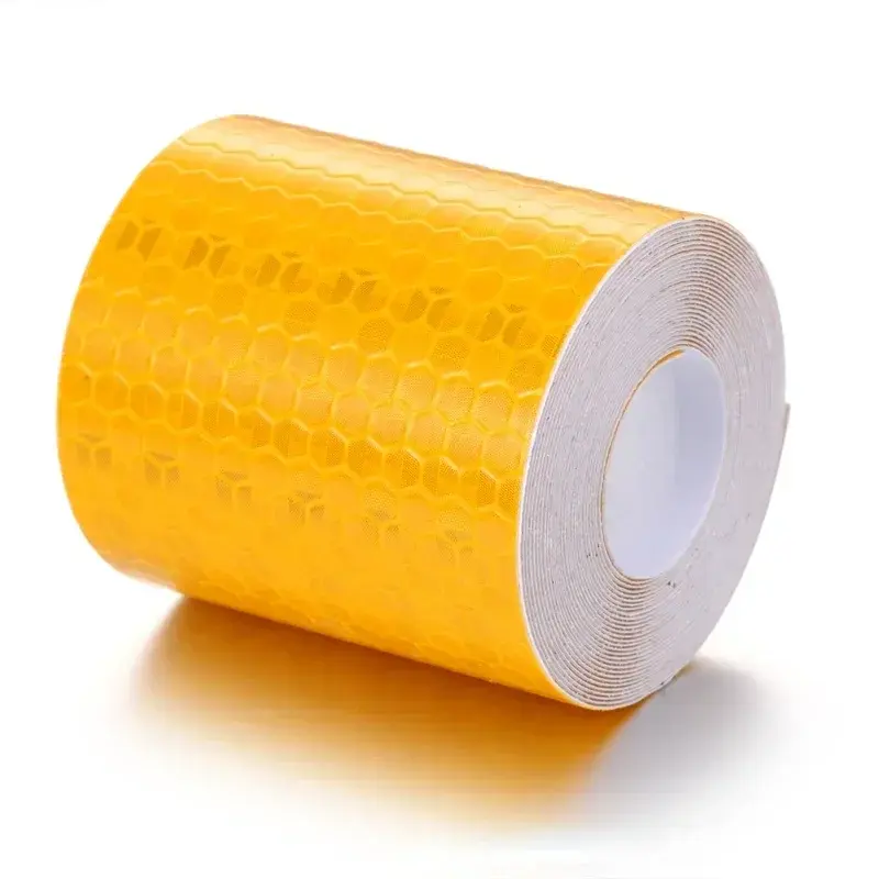 100cmx5cm/roll Car Reflective Tape Stickers Night Warning Reflective Tape for Bicycle Passers Safety Protection Glow Tape