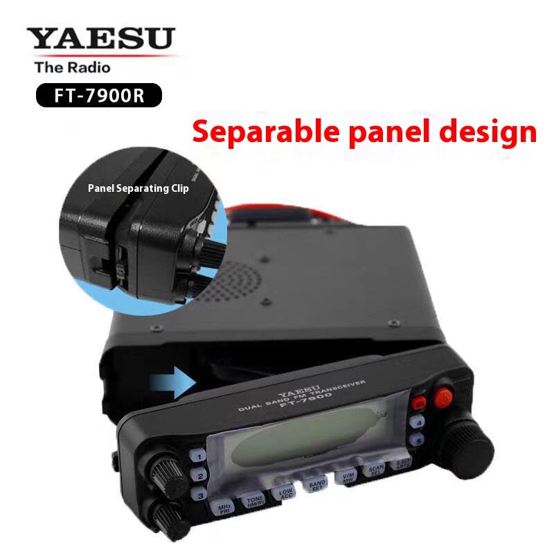 Yaesu FT-7900R High-Power Uv Dual Band Auto Gemonteerde Radio Walkie Talkie Zelfrijdende Tourstation Ft7900r