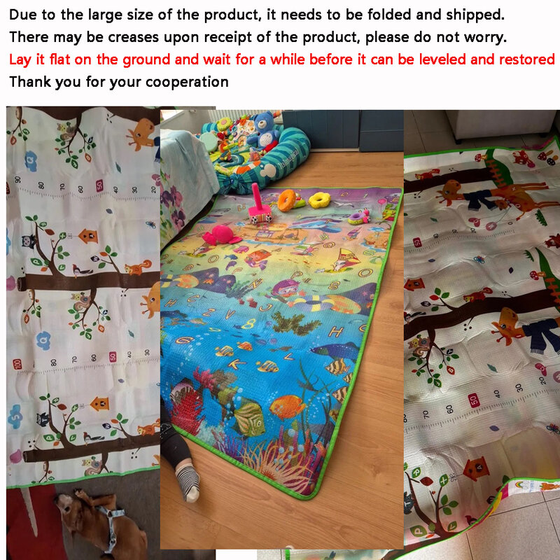 Epe Milieuvriendelijke Dikke Baby Kruipen Speelmatten Opvouwbare Mat Tapijt Speelmat Voor Kinderen Veiligheid Mat Kleed Speelmat