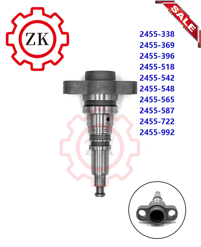 ZK 418455338 2455-338 elemen pompa Diesel barel & Tong untuk bagian aksesori DAF