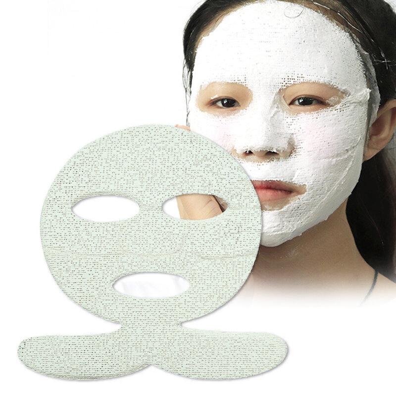 Masque facial de raffermissement de la peau, le plâtre de renouvellement du visage répare manuellement le bandage de beauté