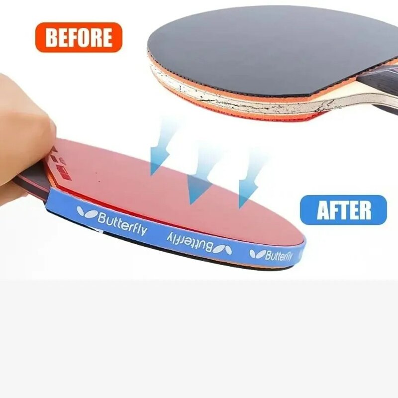 Nastro per bordi per racchetta da Ping Pong nastro laterale protettivo per mazza da Ping Pong protezione per bordi in spugna accessori professionali addensati
