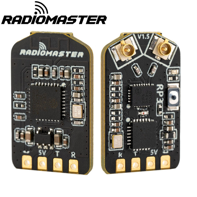 Radiomaster RP3 5V 2.4Ghz 100mw expressrs ELRS ricevitore Nano a lungo raggio doppia Antenna per Whoops droni Fix-wing