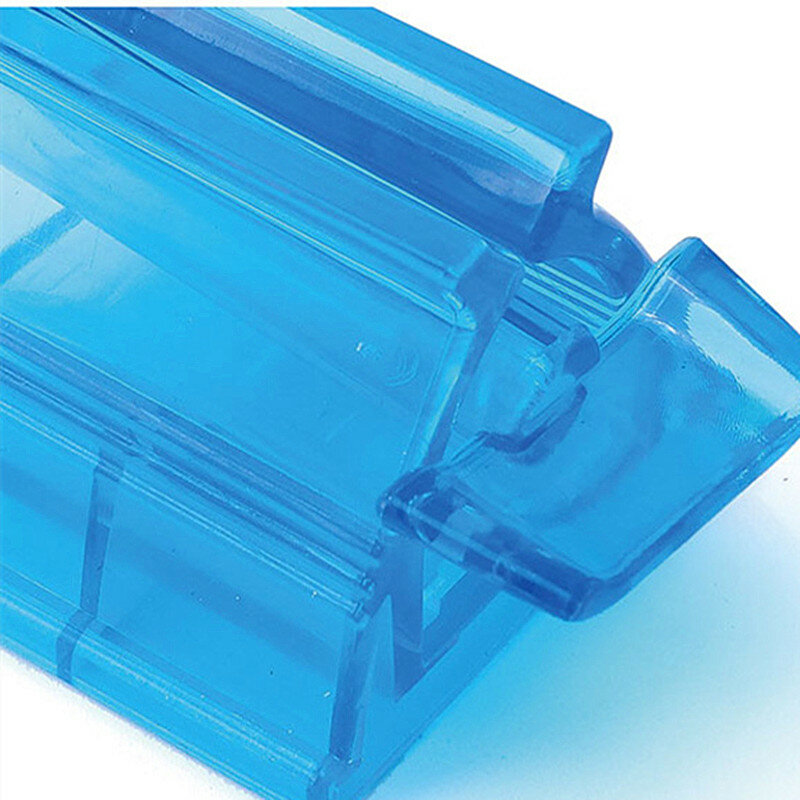 Presse-tube de dentifrice en plastique, 4 couleurs, support roulant, distributeur facile, accessoires pour livres dentaires