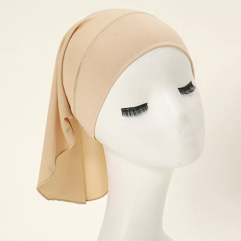 ผ้าพันคอมุสลิมผ้าโพกศีรษะฮิญาบสำหรับผู้หญิงผ้าโพกหัวฮิญาบแบบผ้าโพกหัวมุสลิมอิสลาม