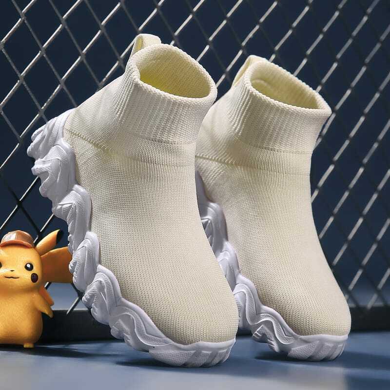 MWY Kids Boots Girl Boy Non slip Sport Shoes Children Socks Sneakerss Casual Shoes chaussure parent-child Shoes Size 26-40