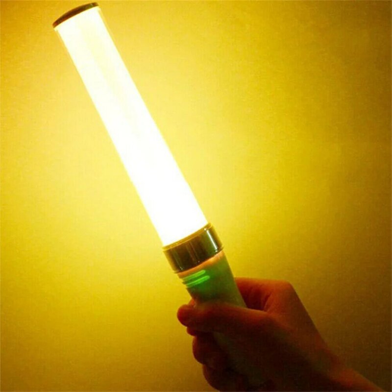 Tongkat lampu LED Cahaya 3w, tongkat cahaya pengganti 15 warna untuk rave pernikahan, pesta, berkemah, acara olahraga