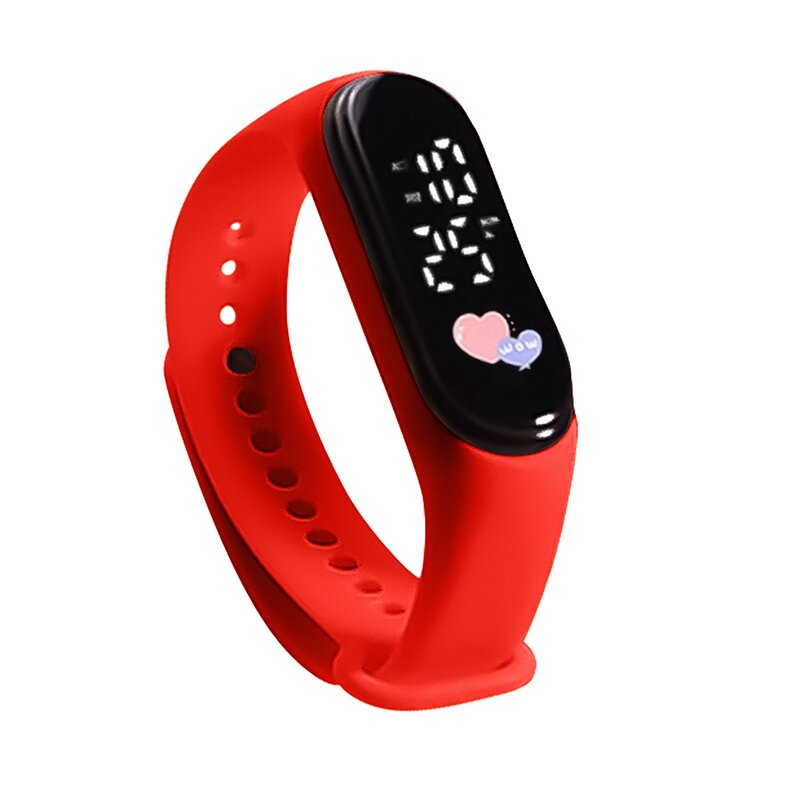 LED Digital Relógio Eletrônico para Crianças, Baby Sport Bracelet, Impermeável Smart Touch Screen, Meninos e Meninas, Presente de Natal