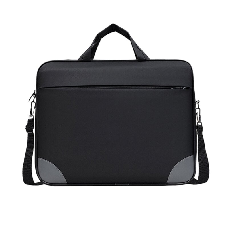 Удобная сумка для ноутбука 15,6 дюйма, чехол для ноутбука, сумка через плечо, сумка через плечо для поездок на работу и работы,
