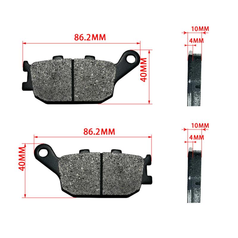 Klocki hamulcowe Bezpośrednia wymiana Łatwy w montażu Kompatybilny z Suzuki Gsr750