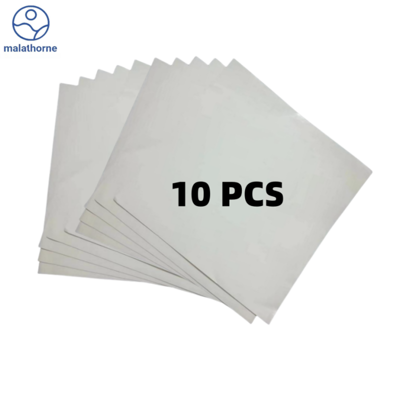 10 PCS Double Side Adhesive Glue Sheet for Table Tennis Rubber, Quick Stick Substitution Glue for Pimples Out Rubber OX