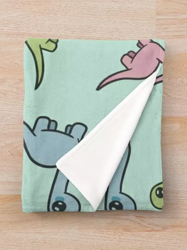 Dino pattern Throw coperta biancheria da letto estiva coperte regalo divertenti per bambini