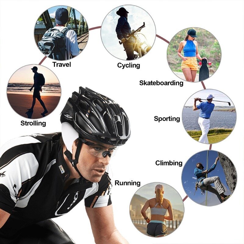 通気性のあるオートバイのヘルメット,速乾性のオートバイの帽子,内側の外側,スポーツ,サイクリング用