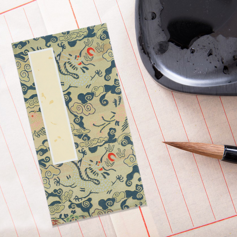 Buku kertas Xuan kosong kertas kaligrafi lipat buku Cina perlengkapan kaligrafi
