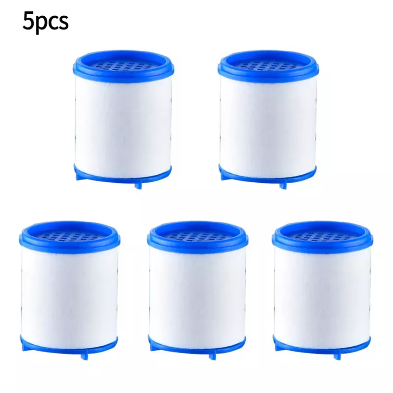 Сине-белый фильтр из полипропилена и хлопка для кухонного смесителя, Водоочиститель для ванной, легкая установка, Эффективная очистка
