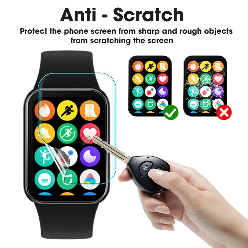 For Xiaomi Mi Band 8 Pro Screen Protector Anti-scratch Hydrogel Film for Miband 8Pro Soft Film Not Glass Smart Band Accessories