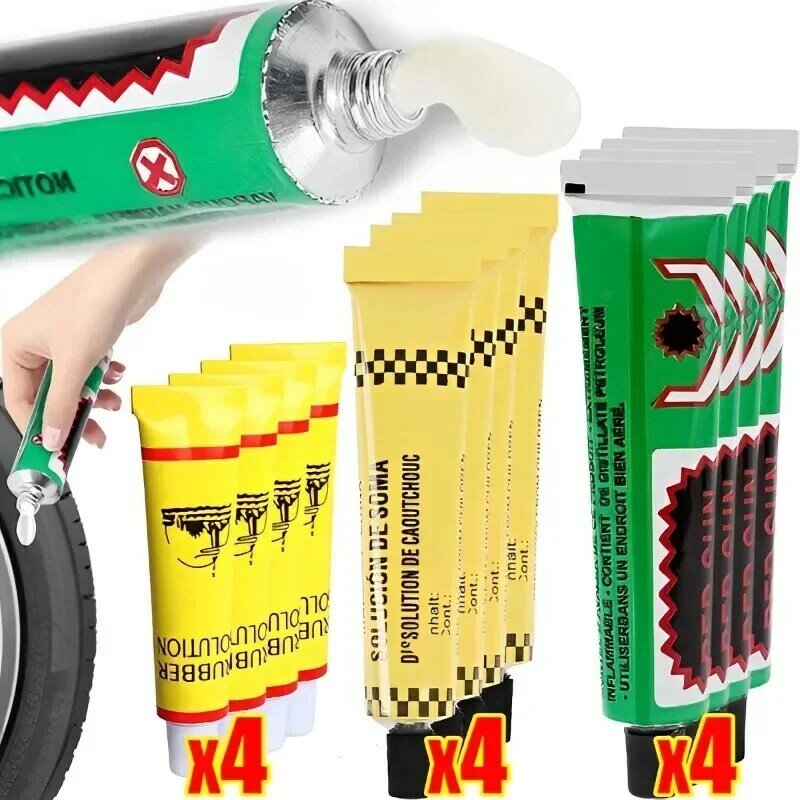 Клей для ремонта автомобильных шин универсальный инструмент для ремонта шин мотоциклов и велосипедов Инструменты для ремонта проколов велосипедные шины