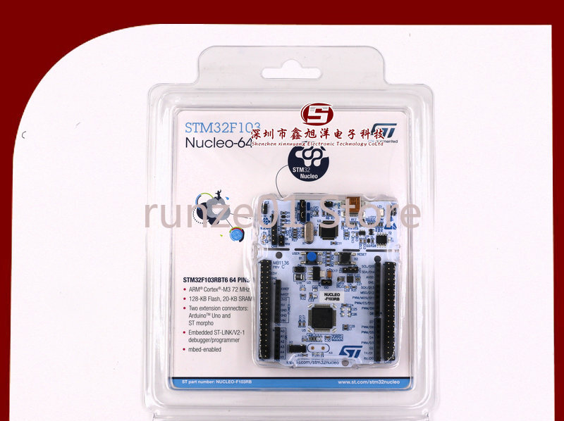 NUCLEO-F103RB Stm32 Nucleo-64 Ontwikkeling Board Stm32f103rbt6