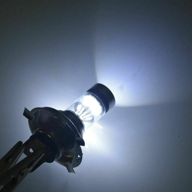 Luz de nevoeiro LED para carro, farol alto e baixo 80W, driver de feixe 90W, luz DRL, liga de alumínio branca, luzes LED 8000K, 12V, H4, 9003, 2PCs