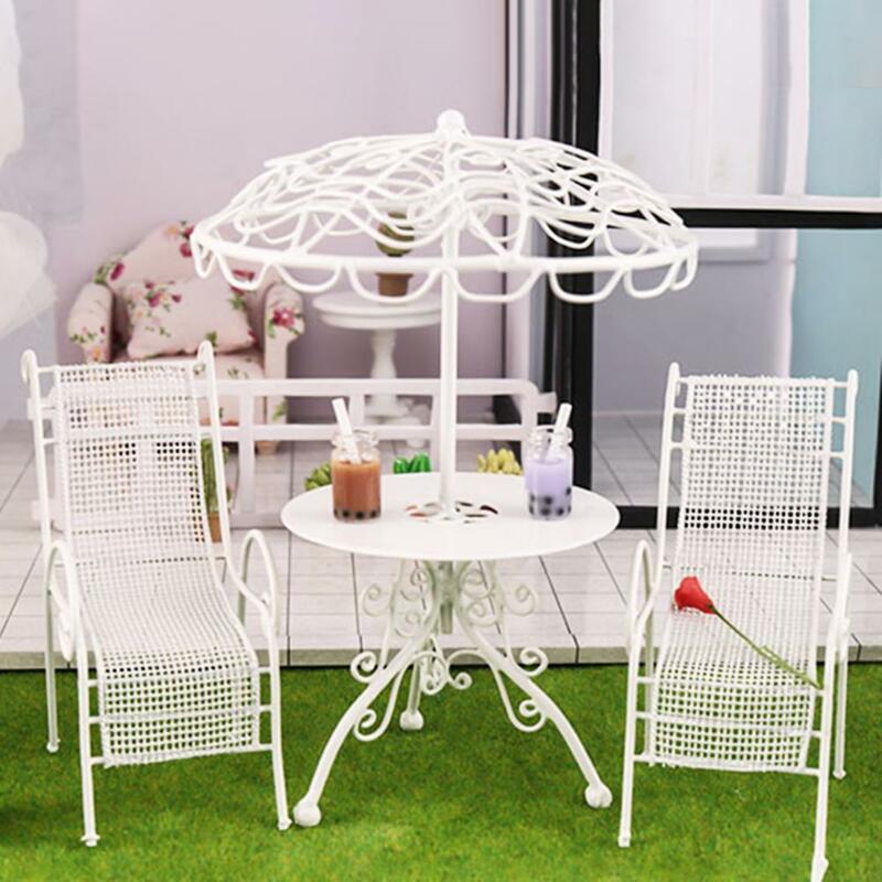 Práctico molde de exhibición de Mini muebles, accesorios de paisaje en miniatura, modelo de escena de jardín al aire libre