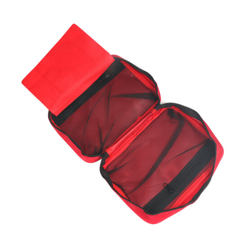 Czerwona apteczka pierwszej pomocy pusta torba ratownicza ratownik pierwszego kontaktu przechowywanie medycyna torba ratownicza do samochodu Home Office kuchnia sport