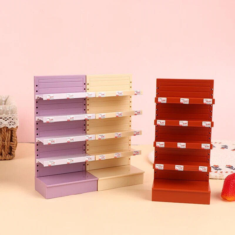 Puppenhaus Möbel geschäft Ware Kuchen Schrank Supermarkt Regal Puppe Mini Spielzeug Möbel