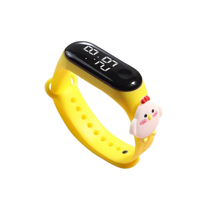 Children'S Sports Watch 2024 Cartoon Themes Silicone Strap Suitable Watch Multi Colors Available Watch Students Fashion Reloj