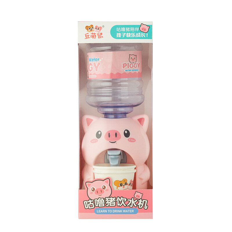 Mini distributore d'acqua bevanda rana Piggy Play House Dispenser giocattolo Mini distributore d'acqua Cartoon dormitorio giocattoli