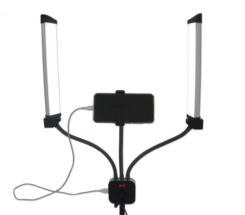 Lampu Salon kecantikan Led 60W, lampu ekstensi bulu mata OEM dengan remote control, lampu tato Salon kecantikan