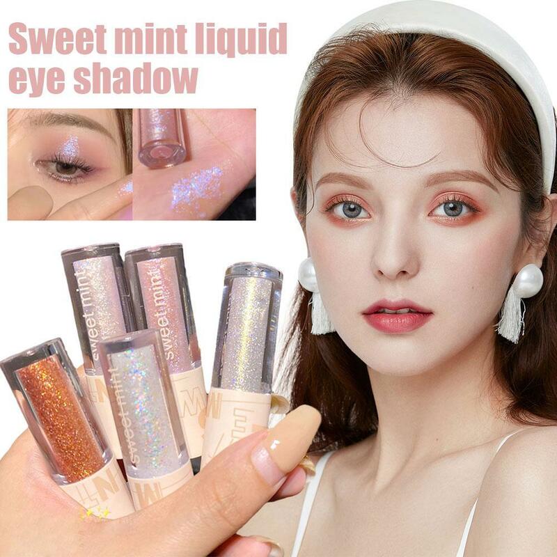 1 pz ombretto Shimmer e Shiny Waterproof paillettes Liquid Glitter Highlighter Eyeliner Eye Liner Pen Party Makeup Cosmetic