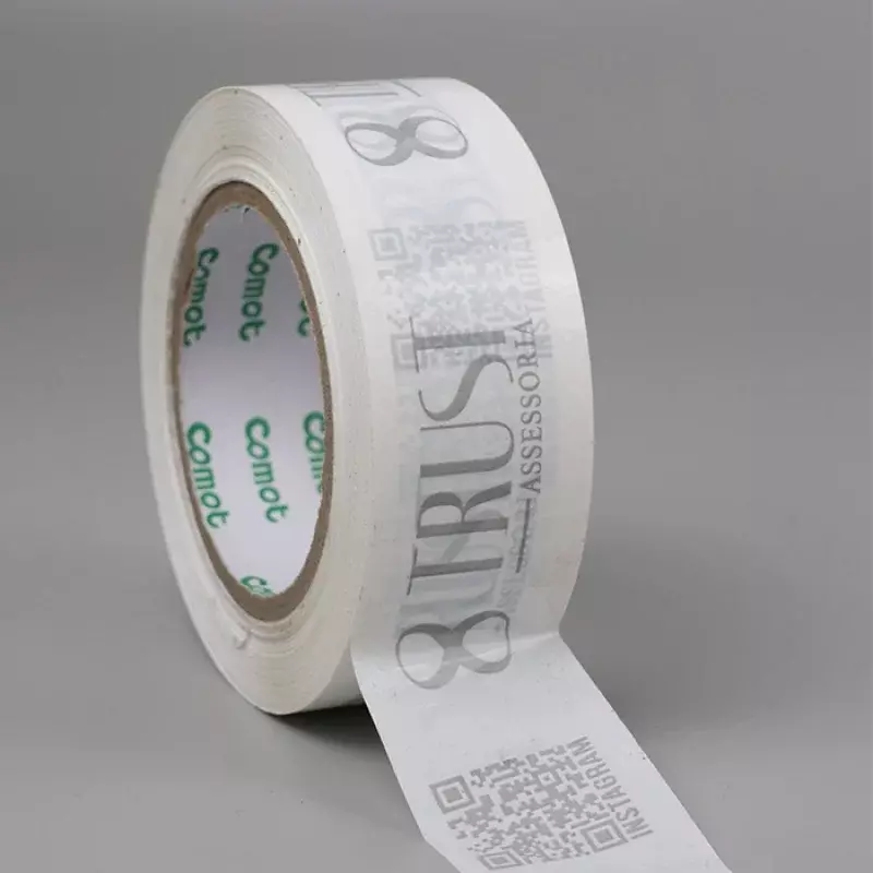 Prodotti personalizzati fornitori di marca Jumbo Roll stampa adesiva Logo personalizzato personalizzato stampato imballaggio OPP Fragile imballaggio Bo