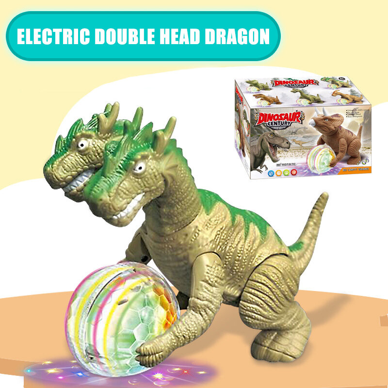 Simulation Dinosaur Model Electric Walking Dinosaur Toys Glowing Dinosaurs with Sound Animals Model for Kids Children Gift