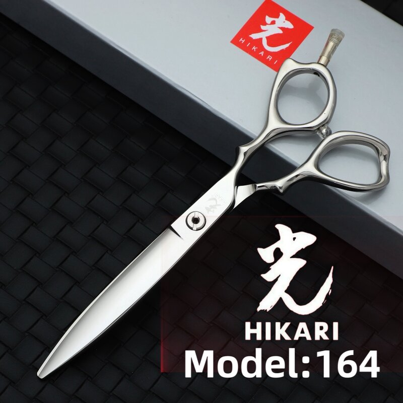 일본 HIKARI 164 전문 헤어 가위, 헤어 스타일리스트 특수 6.0 6.5, 7 인치 플랫 가위, 종합 가위