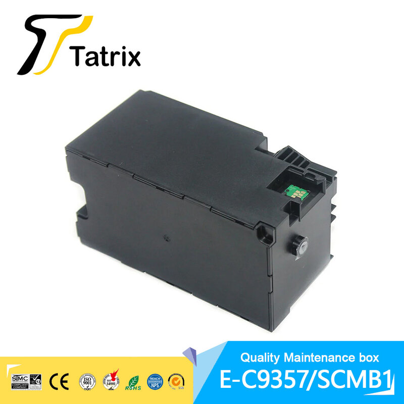 Tatrix-Boîte de maintenance d'encre compatible SCMB1 C9357, réservoir d'encre usée pour imprimante Epson Suredocument SC P700 P900 SCP700 SCP900
