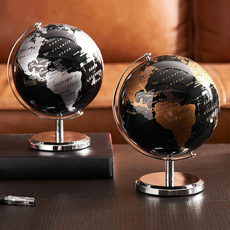 خريطة كوكبة العالم للمنزل ، زخارف مكتب الطاولة ، هدية فاخرة ، إكسسوارات ديكور المكاتب ، جديد ، 19x15cm
