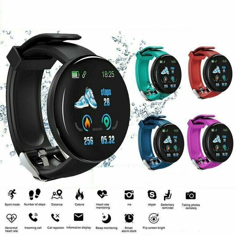 Nuovo 1.3 pollici nuovo Smart Watch Men Phone Call ECG 240*240dpi Custom Watch Face Heart Rate Fitness Tracker PK W46 FK88 Smartwatch