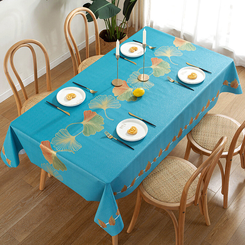 Nordic Style Printing Table Decoration Tablecloth Waterproof Rectangular Printing Tablecloth Party Wedding Decoration Tablecloth