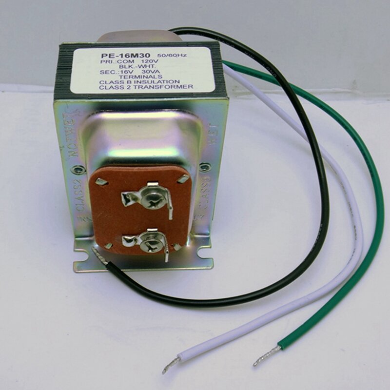 Doorbell Transformer AC16V 30VA Transformer Doorbell Power Transformer Fit For Video Doorbell Power Adapter Appliance