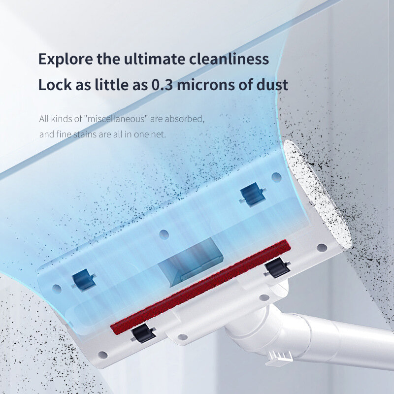 Xiaomi 95000Pa Ручной беспроводной пылесос Беспроводной портативный робот-пылесос для дома и автомобиля Большой всасывающий пылесос