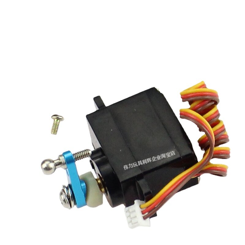 Wltoys-servobrazo de Metal de tres cables para coche, accesorios de Control remoto, 284010, 284161