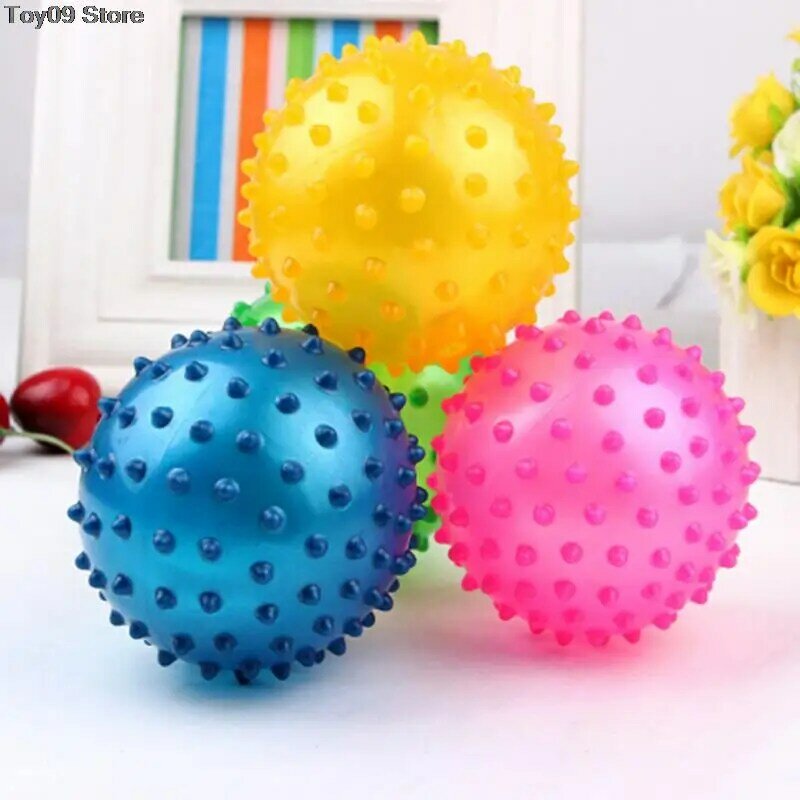 16cm giochi interattivi bambini palla gonfiabile giocattolo di gomma Baby Cartoon spina grande palloncino giocattoli per bambini in sviluppo