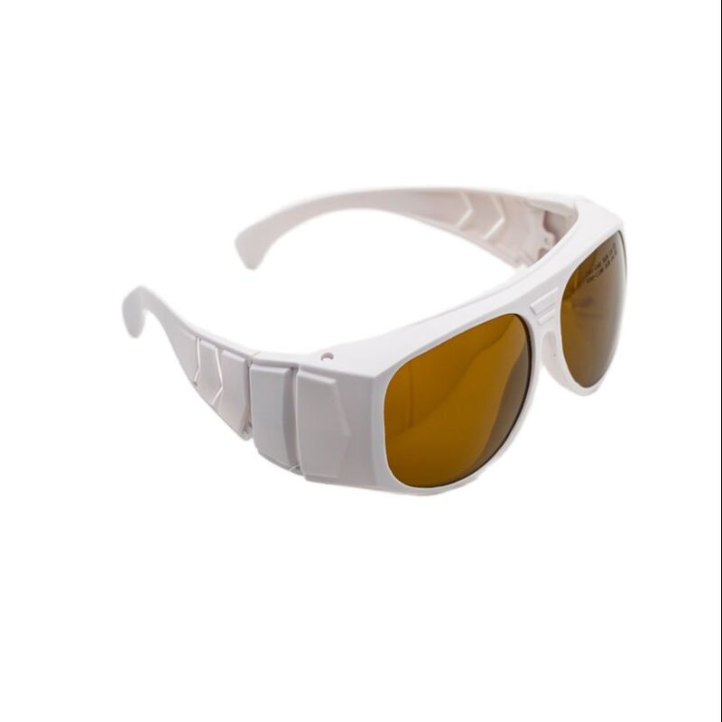 Laserowe okulary ochronne dla 190-540 i 800-1700nm Nd:YAG 532 i 1064nm UV266,355nm He-Cd i Ar + lasery O.D 4-7 VLT 25%
