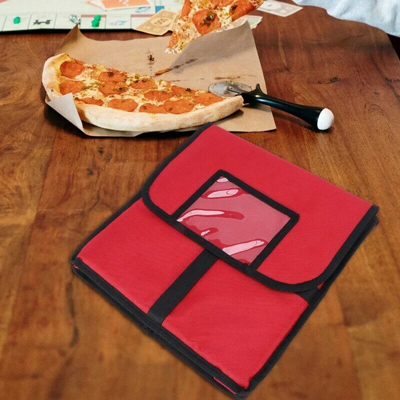3X изолированная сумка для доставки пиццы, Профессиональная Большая женская влагостойкая коробка для пиццы