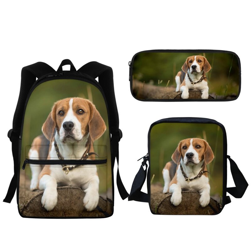 Рюкзак для мальчиков и девочек с принтом Beagle