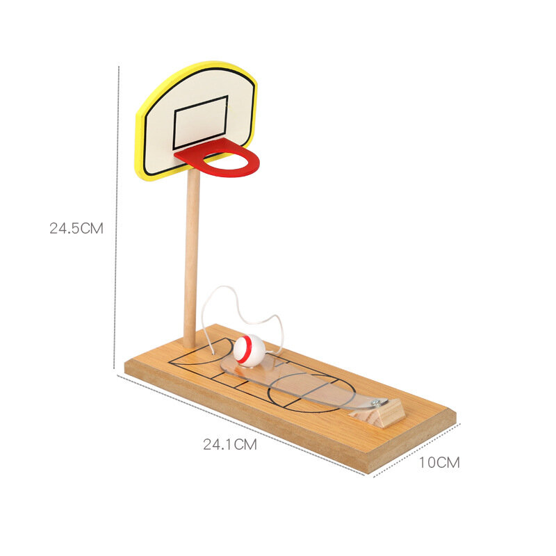 Houten Tafelblad Schietspel Machine Mini Basketbal Frame Schietmachine Interactieve Vrije Tijd Puzzel Speelgoed