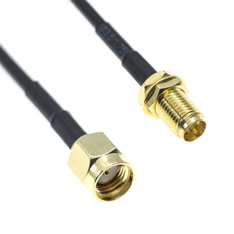 RG316 RG174 Cable SMA Male To SMA Male Female RPSMA Male Female Bulkhead Connector Extension WIRE RF Coaxial Coax Jumper Pigtail