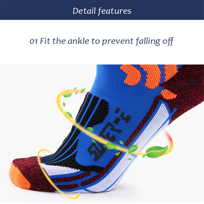 3 Pairs/Lot Coolmax Man Woman Sport Ankle Socks Comfy Elastic Shock-proof Unisex Running Knitted Socks Running Socks EU38-45