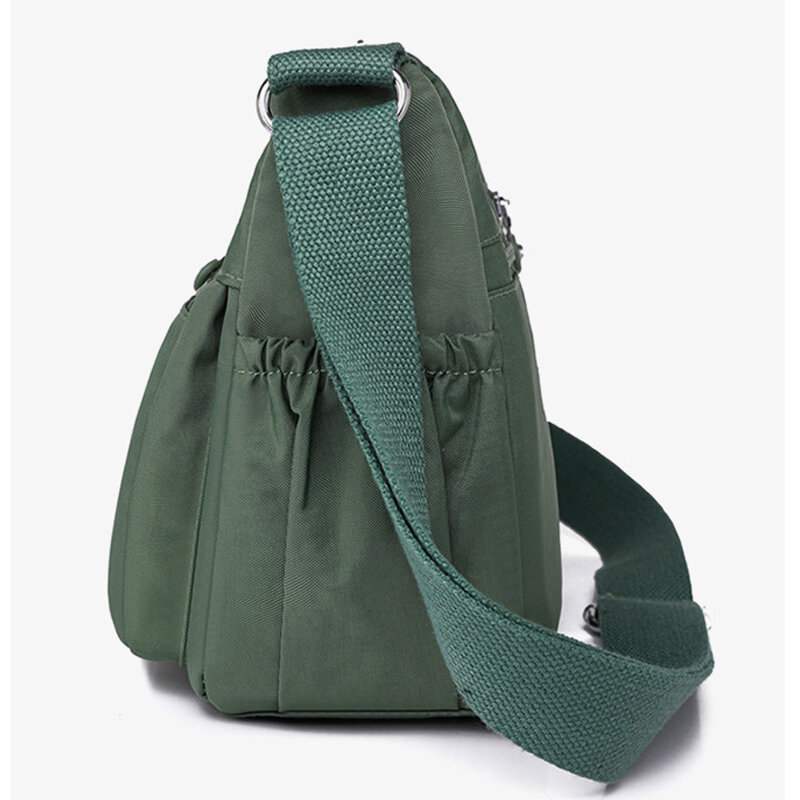 2024 новые модные женские сумки через плечо, вместительные повседневные сумки-мессенджеры через плечо, Женская нейлоновая Повседневная косметичка, сумки для мамы
